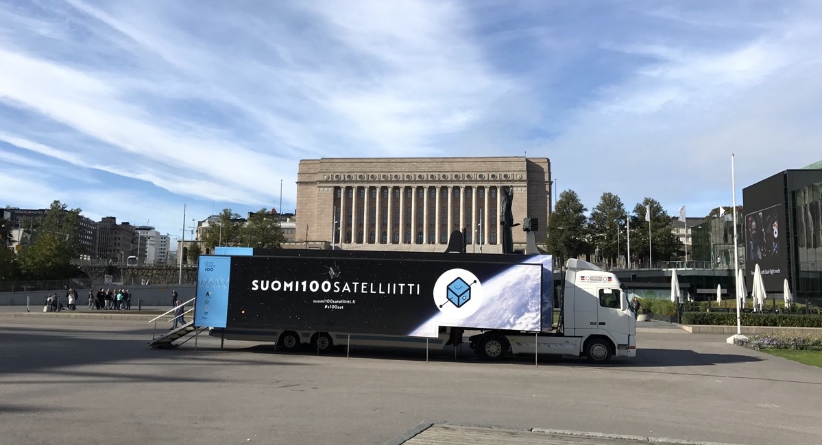 Space Truck in Kotka