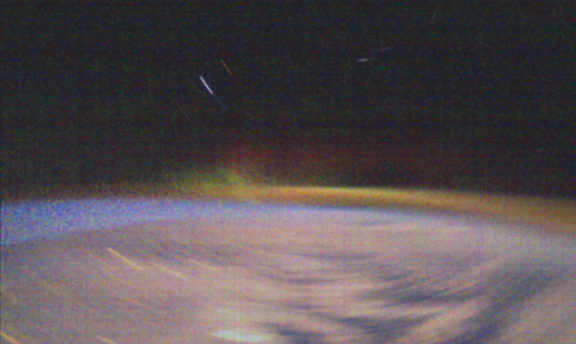 Auroras photographed by Suomi 100 satellite